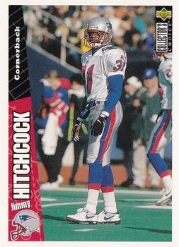Jimmy Hitchcock New England Patriots 1996 Upper Deck Collector's Choice NFL Rookie Card #155
